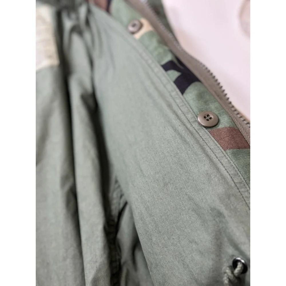 NEW USGI M-65 Cold Weather Coat Woodland Camo XL Regular Stock# 8415-01-099-7841